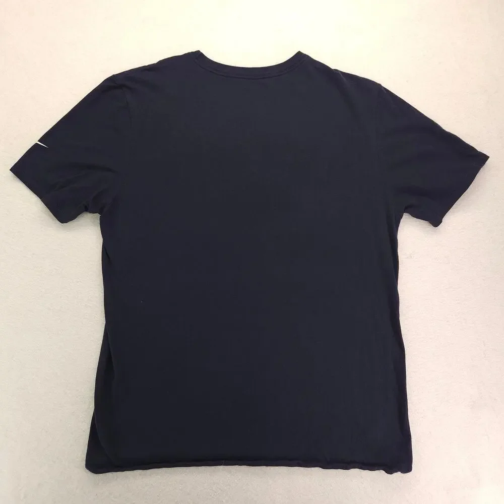 Nike Dallas Cowboys Short Sleeve Graphic Football T Shirt Mens Size L Blue